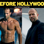 Young Jason Statham before Hollywood fame during his professional diving career beside his modern action star appearance